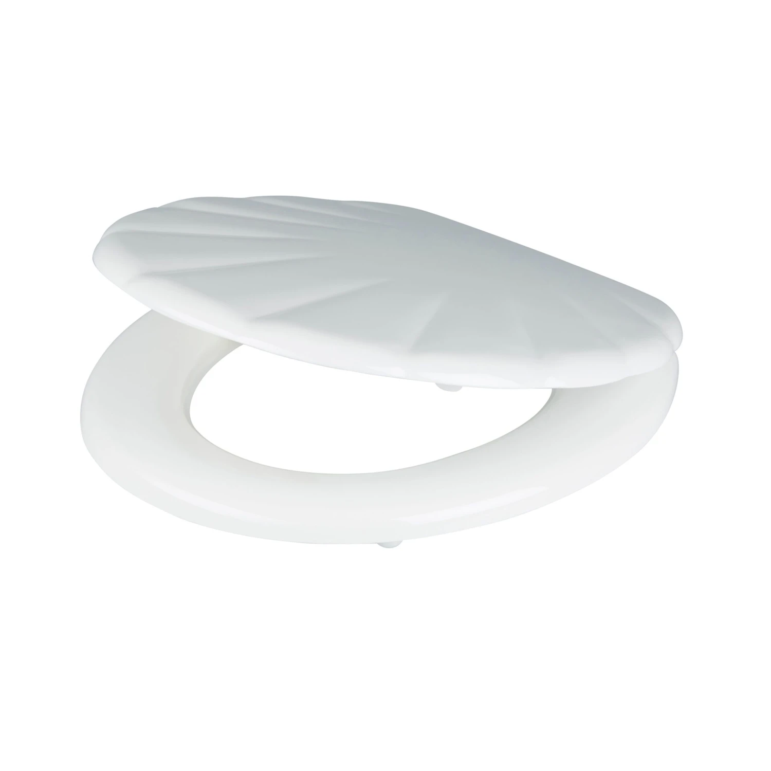 GoodHome Mendra White Bottom Fix Standard Close Toilet Seat 3 GoodHome Mendra White Bottom Fix Standard Close Toilet Seat