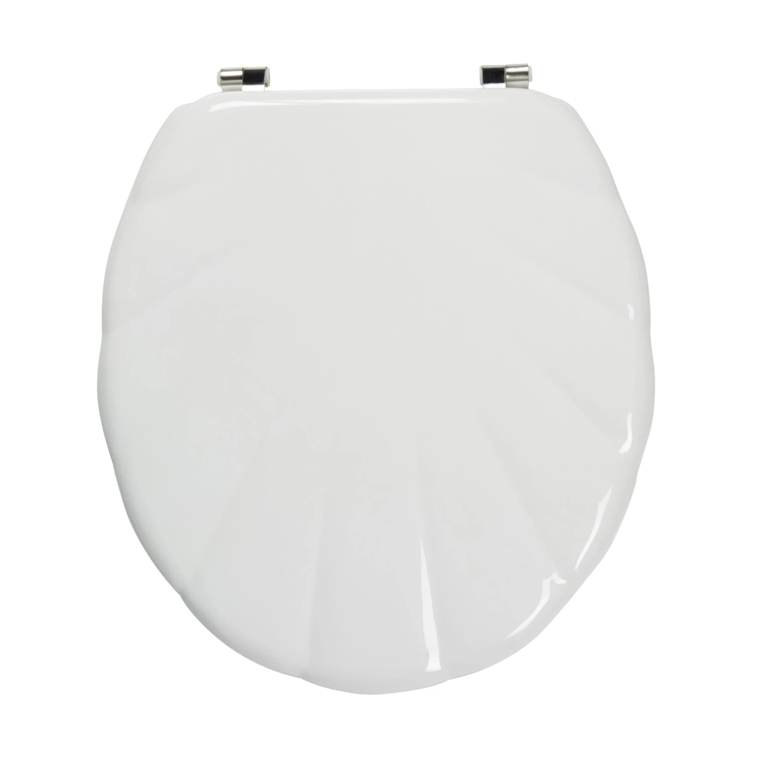 GoodHome Mendra White Bottom Fix Standard Close Toilet Seat 5 GoodHome Mendra White Bottom Fix Standard Close Toilet Seat - Image 3