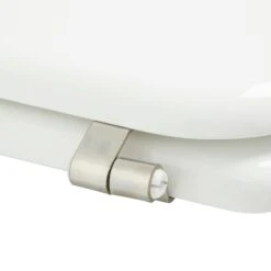 GoodHome Mendra White Bottom Fix Standard Close Toilet Seat 13 GoodHome Mendra White Bottom Fix Standard Close Toilet Seat -Crystal Bathware goodhome mendra white bottom fix standard close toilet seat3663602904397 05bq