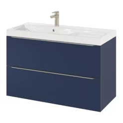 GoodHome Mila White Counter-mounted Counter Top Basin (W)100.4cm 32 GoodHome Mila White Counter-mounted Counter Top Basin (W)100.4cm -Crystal Bathware goodhome mila white counter mounted counter top basin w 100 4cm5059340393537 28c