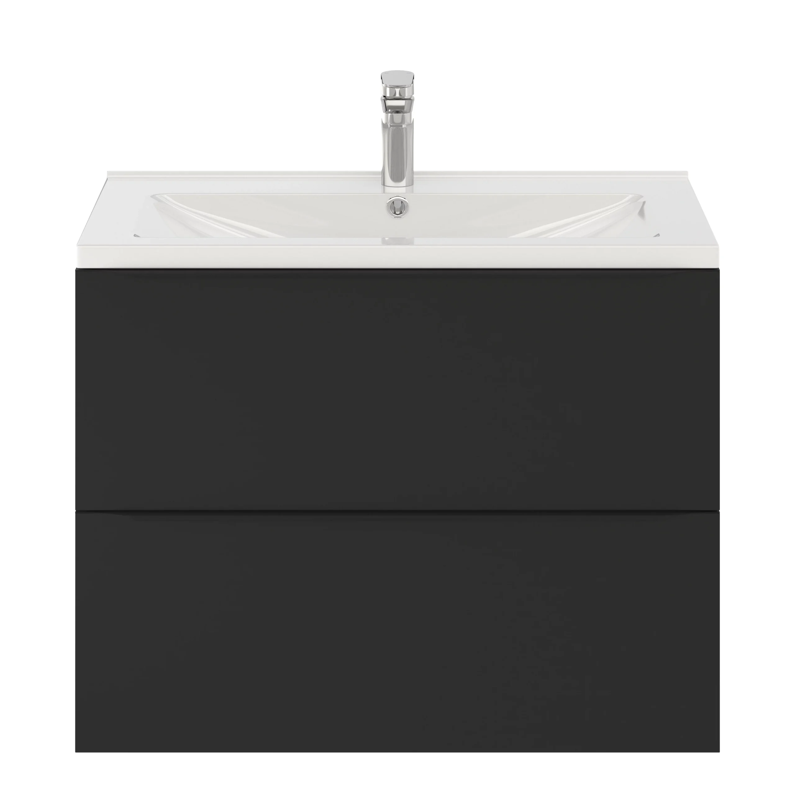 GoodHome Nira White Vanity Basin (W)80.4cm 12 GoodHome Nira White Vanity Basin (W)80.4cm - Image 10