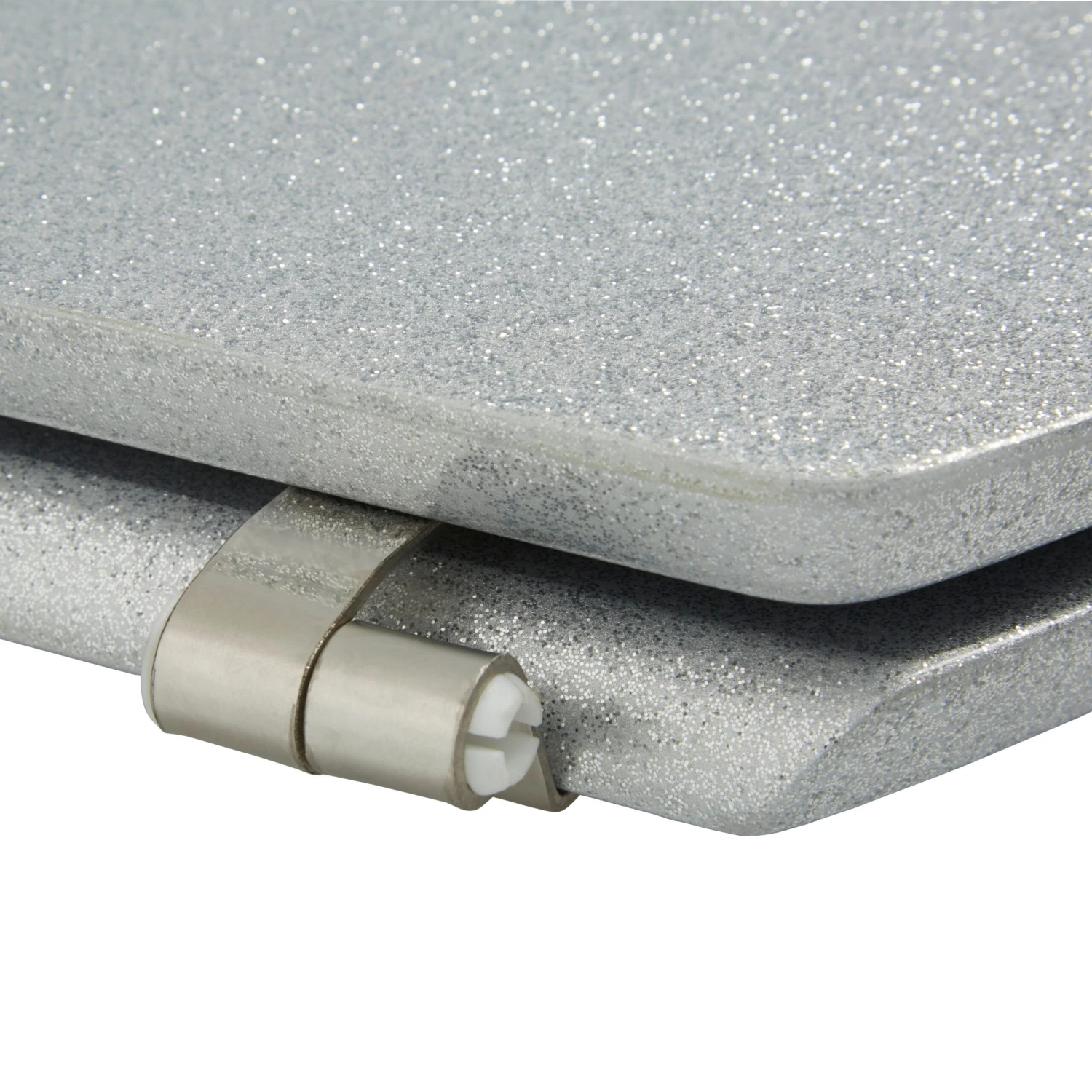 GoodHome Nosara Silver Glitter Effect Bottom Fix Standard Close Toilet Seat 7 GoodHome Nosara Silver Glitter Effect Bottom Fix Standard Close Toilet Seat - Image 5