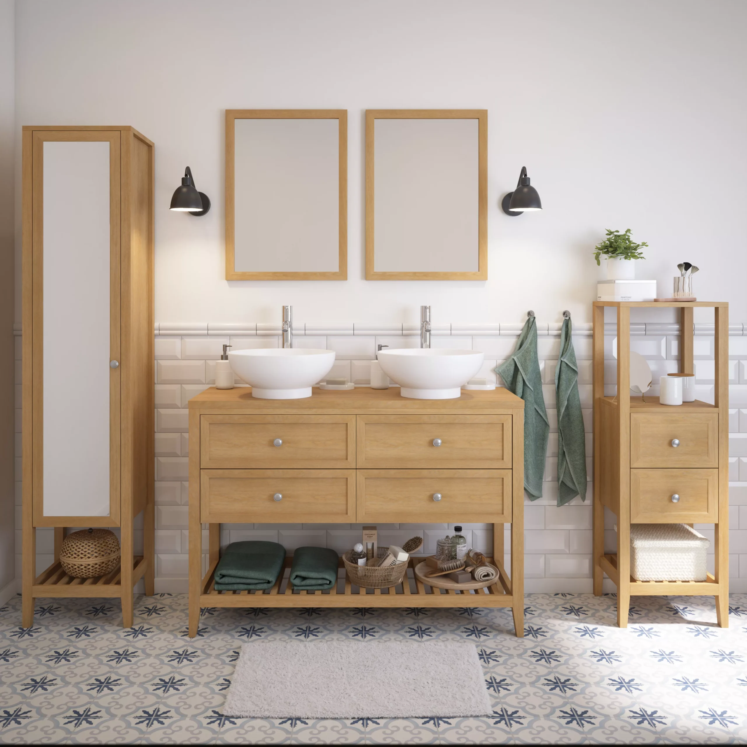 GoodHome Nura White Round Counter-mounted Counter Top Basin 9 GoodHome Nura White Round Counter-mounted Counter Top Basin - Image 7