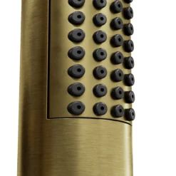 GoodHome Owens Gold Effect Thermostatic Multi Head Shower -Crystal Bathware goodhome owens gold effect thermostatic multi head shower5059340621128 40c