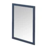 GoodHome Perma Blue Rectangular Wall-mounted Bathroom Mirror (H)700mm (W)500mm -Crystal Bathware goodhome perma blue rectangular wall mounted bathroom mirror h 700mm w 500mm5059340018720 01c