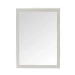 GoodHome Perma Grey Rectangular Wall-mounted Bathroom Mirror (H)70cm (W)50cm 12 GoodHome Perma Grey Rectangular Wall-mounted Bathroom Mirror (H)70cm (W)50cm -Crystal Bathware goodhome perma grey rectangular wall mounted bathroom mirror h 70cm w 50cm5059340257105 02c