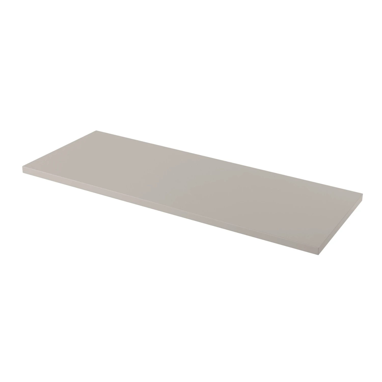 GoodHome Perma Satin Grey Square Edge MDF Bathroom Worktop 2.8cm X 120.5cm 3 GoodHome Perma Satin Grey Square Edge MDF Bathroom Worktop 2.8cm X 120.5cm