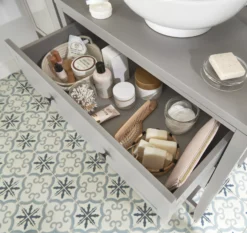 GoodHome Perma Satin Grey Vanity Unit (H)80.6cm (W)60cm -Crystal Bathware goodhome perma satin grey vanity unit h 80 6cm w 60cm5059340018195 38i