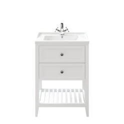 GoodHome Perma Satin White Bathroom Vanity Unit (H)80.6cm (W)60cm -Crystal Bathware goodhome perma satin white bathroom vanity unit h 80 6cm w 60cm5059340018096 21c