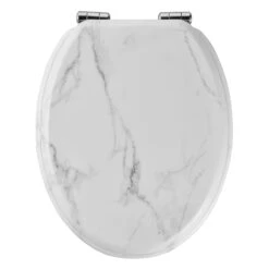 GoodHome Pilica White & Black Bottom Fix Soft Close Toilet Seat 10 GoodHome Pilica White & Black Bottom Fix Soft Close Toilet Seat -Crystal Bathware goodhome pilica white black bottom fix soft close toilet seat5059340081229 02c
