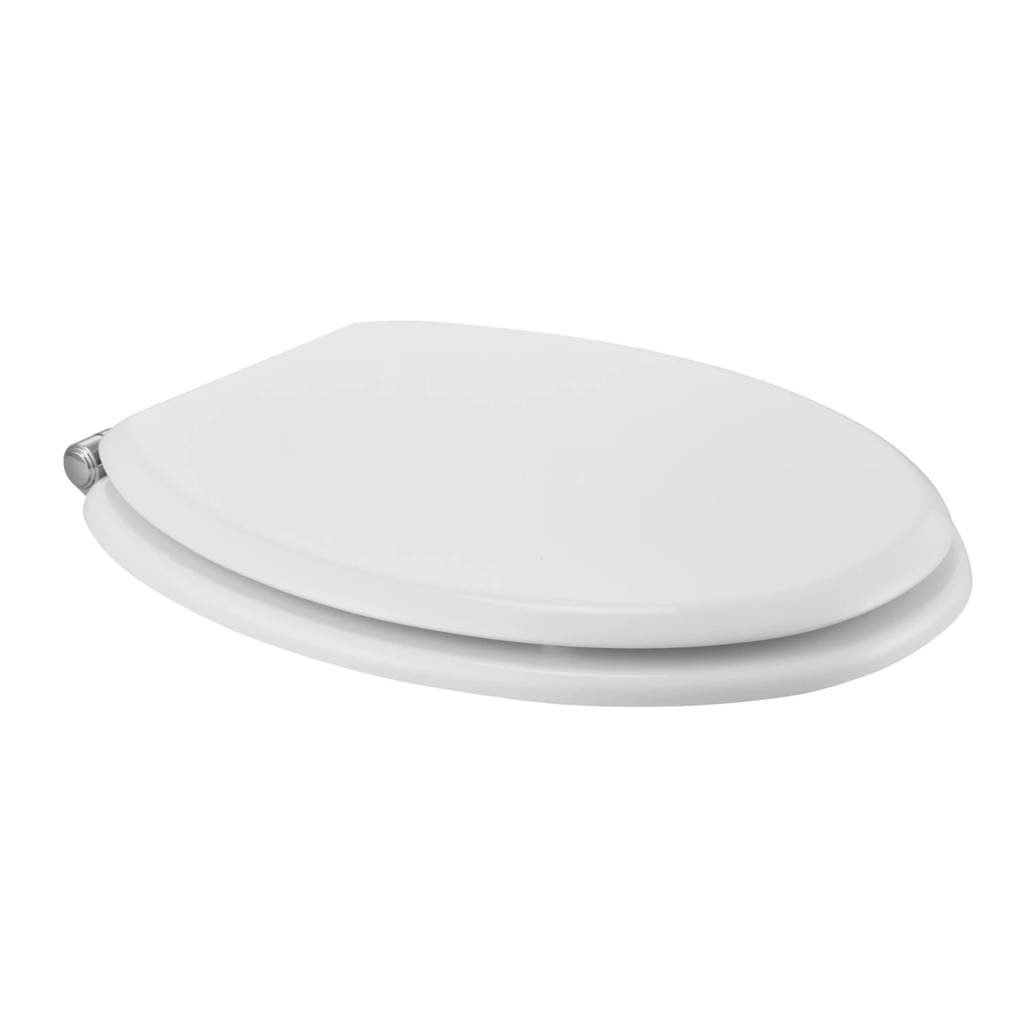 GoodHome Pilica White Bottom Fix Soft Close Toilet Seat 7 GoodHome Pilica White Bottom Fix Soft Close Toilet Seat - Image 5