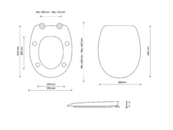 GoodHome Surano White Bottom Fix Soft Close Toilet Seat 13 GoodHome Surano White Bottom Fix Soft Close Toilet Seat -Crystal Bathware goodhome surano white bottom fix soft close toilet seat3663602775751 01t