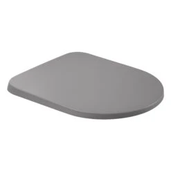 GoodHome Tanaro Grey Top Fix Soft Close Toilet Seat -Crystal Bathware goodhome tanaro grey top fix soft close toilet seat5059340081533 03c