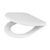 GoodHome Tanaro White D-shaped Soft Close Toilet Seat -Crystal Bathware goodhome tanaro white d shaped soft close toilet seat5059340081526 01c