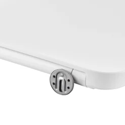 GoodHome Tanaro White D-shaped Soft Close Toilet Seat -Crystal Bathware goodhome tanaro white d shaped soft close toilet seat5059340081526 36c