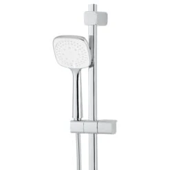 GoodHome Teesta 3-spray Pattern Mixer Shower -Crystal Bathware goodhome teesta 3 spray pattern mixer shower3663602301486 37c