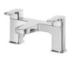 GoodHome Teesta Chrome Effect Deck-mounted Manual Single Bath Filler Tap -Crystal Bathware goodhome teesta chrome effect deck mounted manual single bath filler tap3663602300960 01c