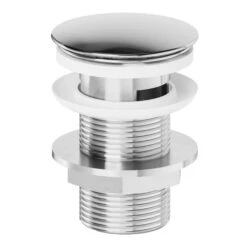 GoodHome Teesta Chrome Effect New Century Basin Pillar Tap 12 GoodHome Teesta Chrome Effect New Century Basin Pillar Tap -Crystal Bathware goodhome teesta chrome effect new century basin pillar tap3663602299967 07c