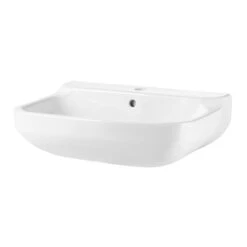 GoodHome Teesta Full Pedestal Basin -Crystal Bathware goodhome teesta full pedestal basin5059340240824 26c bq