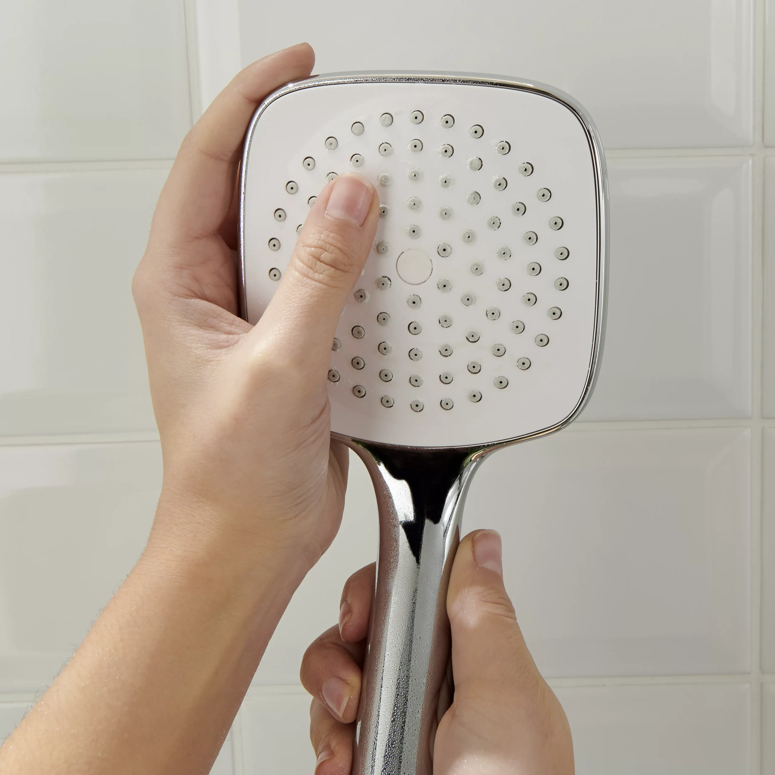 GoodHome Teesta Single-spray Pattern Shower Head 6 GoodHome Teesta Single-spray Pattern Shower Head - Image 4