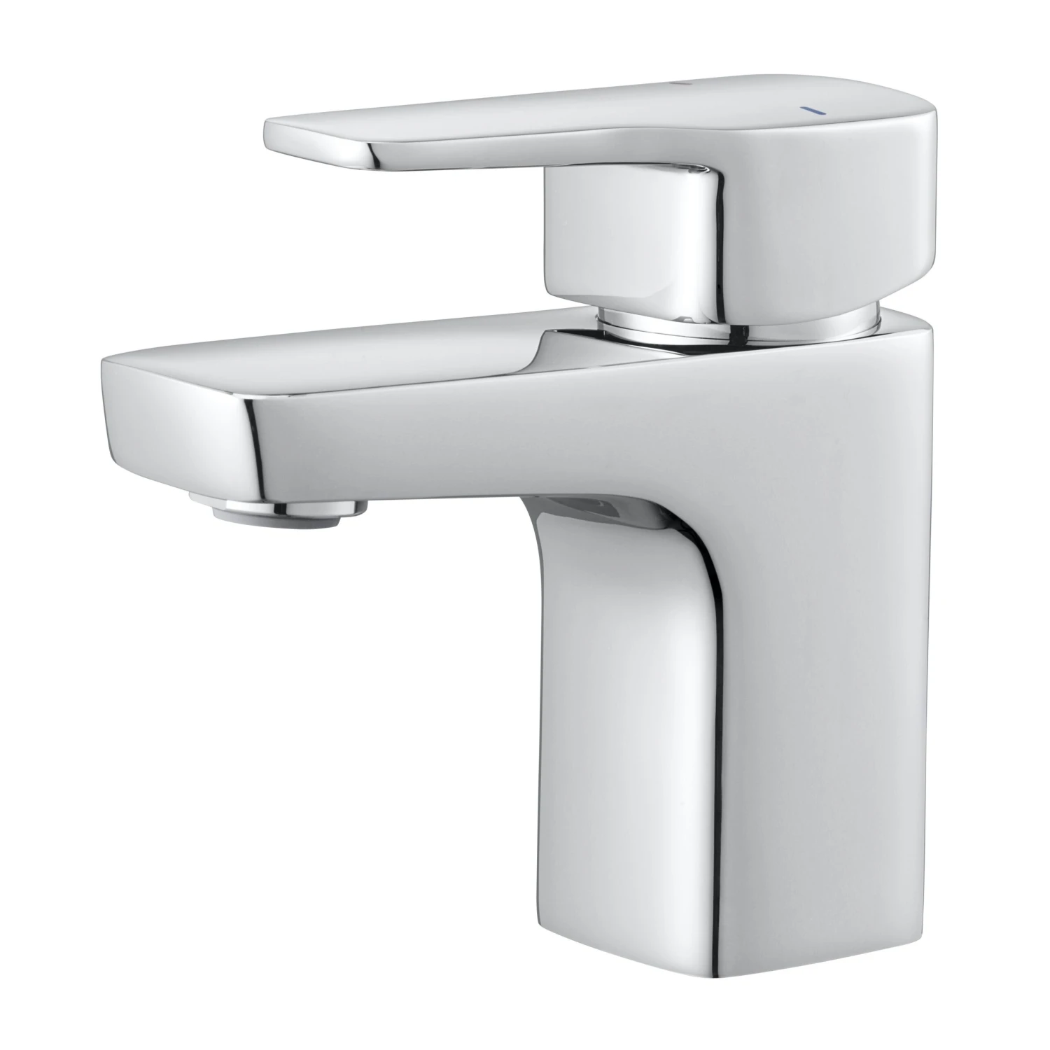 GoodHome Teesta Small Square Deck-mounted Manual Basin Mono Mixer Tap 3 GoodHome Teesta Small Square Deck-mounted Manual Basin Mono Mixer Tap