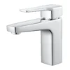 GoodHome Teesta Standard Deck-mounted Basin Mixer Tap -Crystal Bathware goodhome teesta standard deck mounted basin mixer tap3663602300083 01c