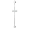 GoodHome Teesta Straight Shower Riser Rail, 67.4cm -Crystal Bathware goodhome teesta straight shower riser rail 67 4cm3663602301189 01c