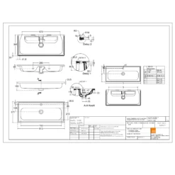 GoodHome Towan White Oblong Counter-mounted Counter Top Basin (W)81.3cm -Crystal Bathware goodhome towan white oblong counter mounted counter top basin w 81 3cm3663602527237 17bq