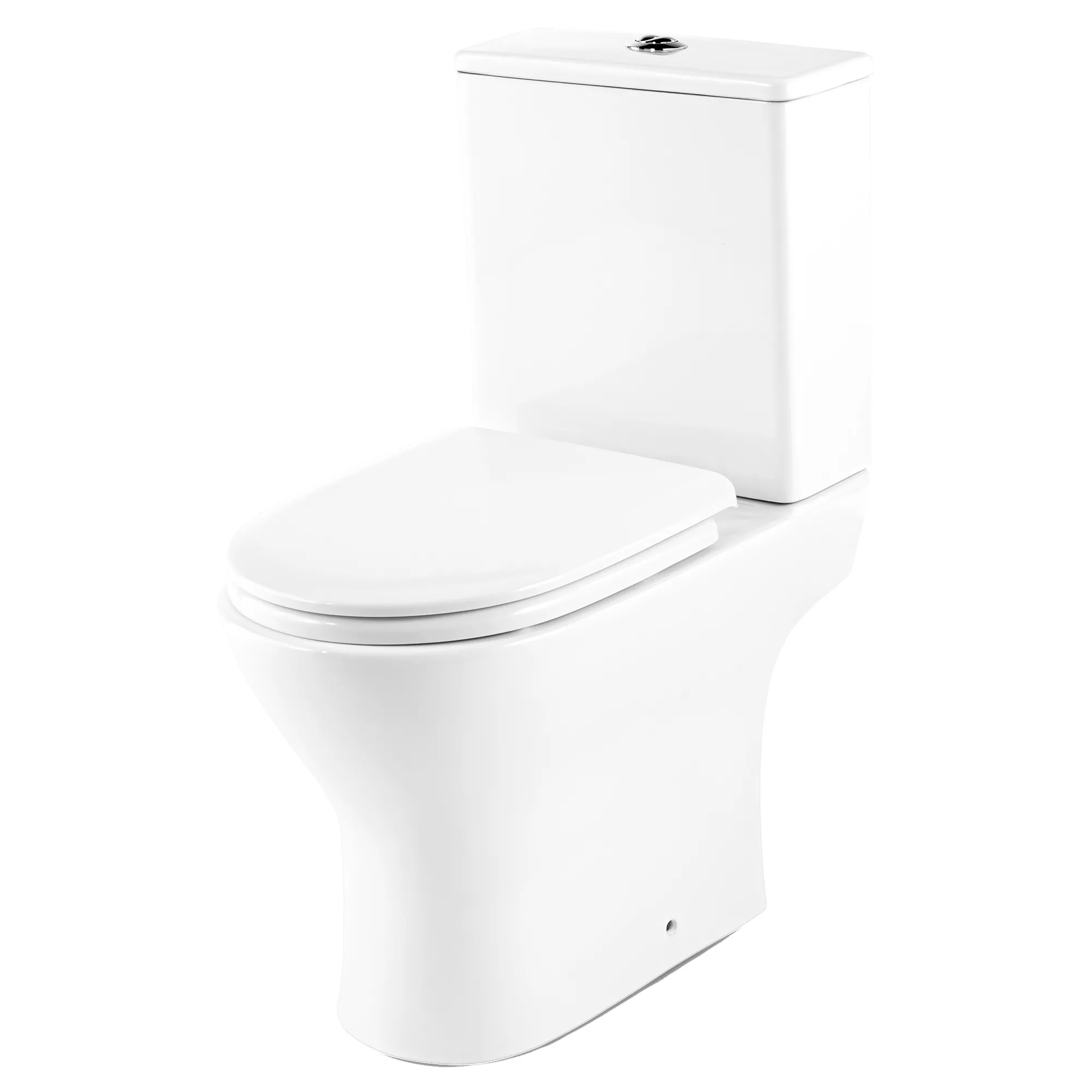 GoodHome Valois White Close-coupled Toilet Set With Soft Close Seat 3 GoodHome Valois White Close-coupled Toilet Set With Soft Close Seat