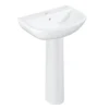Grohe Bau Full Pedestal Basin -Crystal Bathware grohe bau full pedestal basin3663602387961 01c