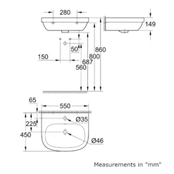 Grohe Euro Semi-pedestal Basin 14 Grohe Euro Semi-pedestal Basin -Crystal Bathware grohe euro semi pedestal basin3663602395317 01t