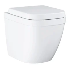 Grohe Euro White Back To Wall Toilet Set With Soft Close Seat