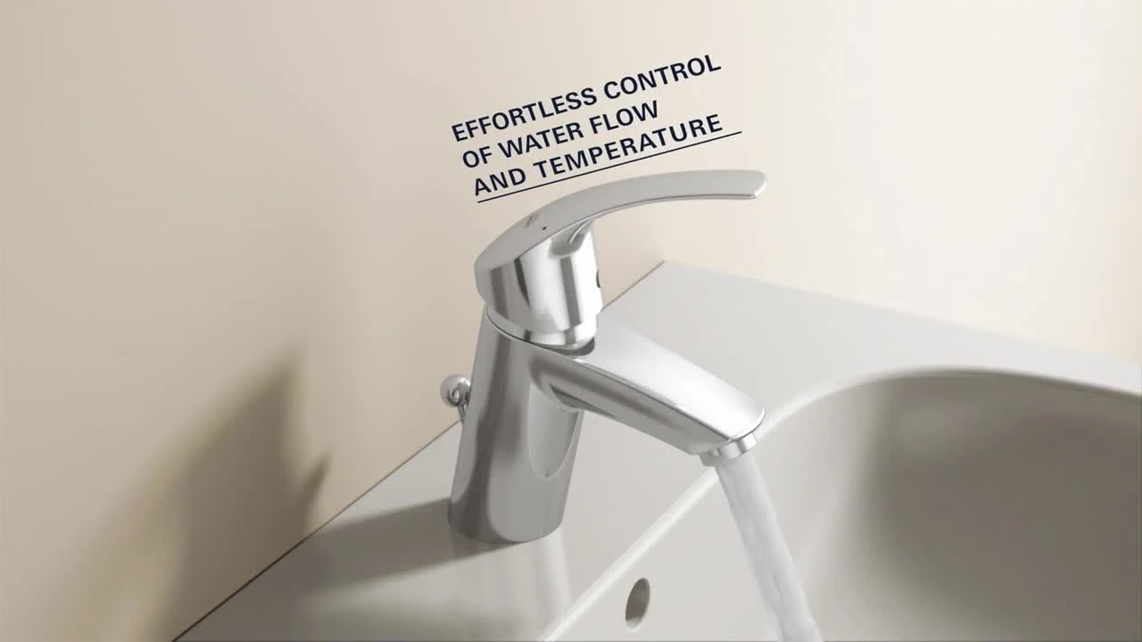 Grohe GET Gloss Chrome Deck-mounted Manual Double Bath Filler Tap 4 Grohe GET Gloss Chrome Deck-mounted Manual Double Bath Filler Tap - Image 2