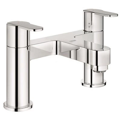 Grohe GET Gloss Chrome Deck-mounted Manual Double Bath Filler Tap 3 Grohe GET Gloss Chrome Deck-mounted Manual Double Bath Filler Tap