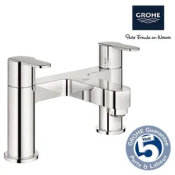 Grohe GET Gloss Chrome Deck-mounted Manual Double Bath Filler Tap 12 Grohe GET Gloss Chrome Deck-mounted Manual Double Bath Filler Tap -Crystal Bathware grohe get gloss chrome deck mounted manual double bath filler tap4005176905261 03c bq