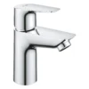 Grohe QuickFix Start Edge Modern Basin Mono Mixer Tap -Crystal Bathware grohe quickfix start edge modern basin mono mixer tap4005176674204 01c bq