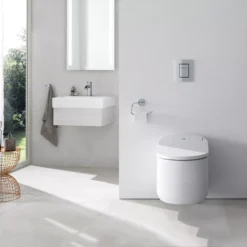 Grohe Sensia Arena Rimless Smart Toilet With Soft Close Seat -Crystal Bathware grohe sensia arena rimless smart toilet with soft close seat4005176470448 01i