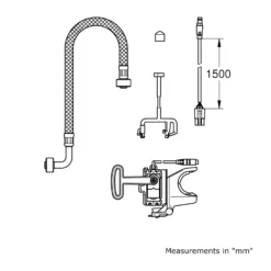 Grohe Sensia Arena Rimless Smart Toilet With Soft Close Seat -Crystal Bathware grohe sensia arena rimless smart toilet with soft close seat4005176470448 03t