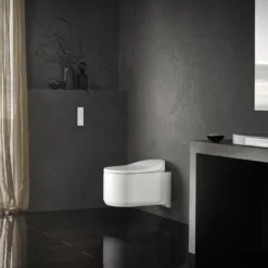 Grohe Sensia Arena Rimless Smart Toilet With Soft Close Seat -Crystal Bathware grohe sensia arena rimless smart toilet with soft close seat4005176470448 05c bq