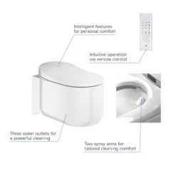 Grohe Sensia Arena Rimless Smart Toilet With Soft Close Seat -Crystal Bathware grohe sensia arena rimless smart toilet with soft close seat4005176470448 07c