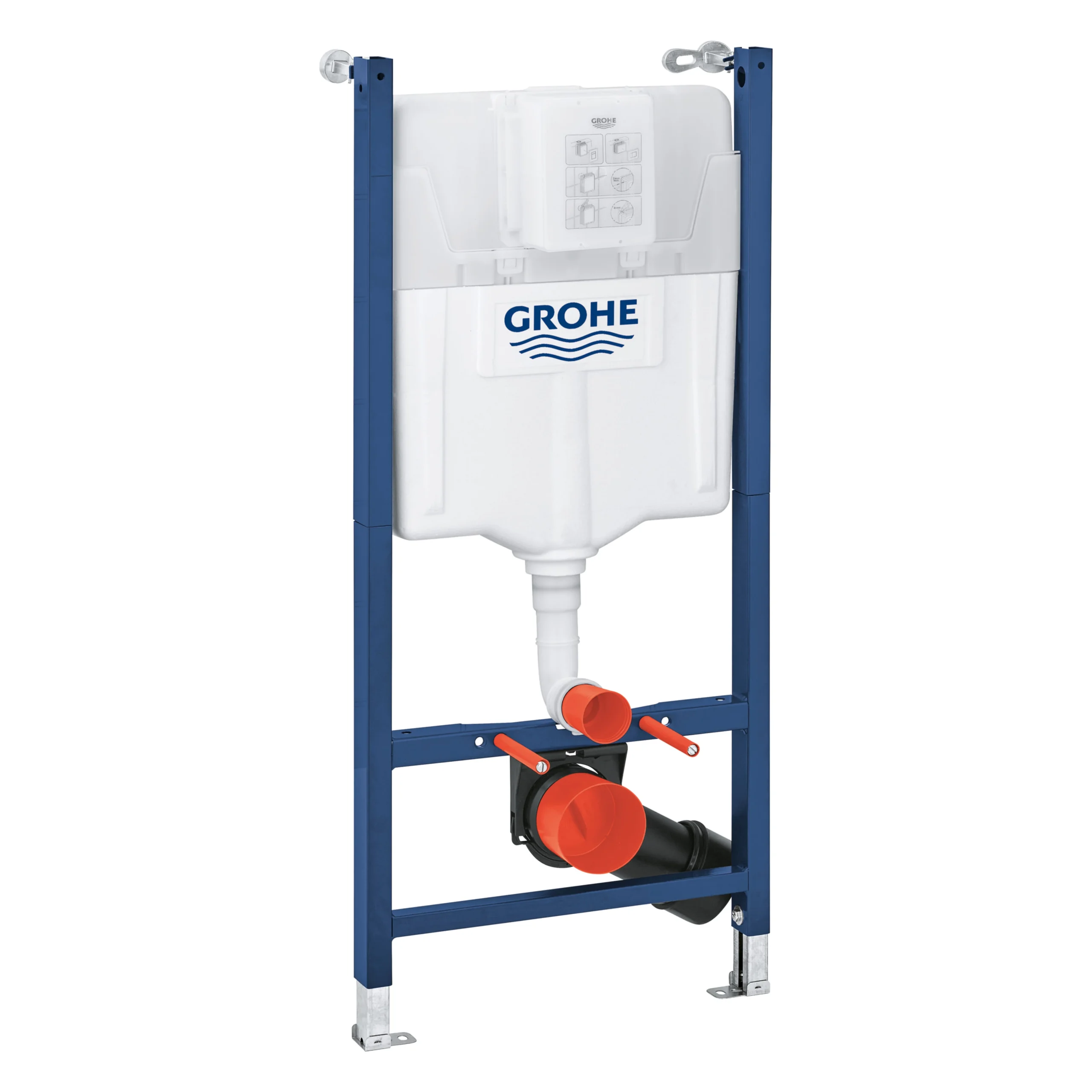 Grohe Solido White Wall Hung Toilet & Cistern With Soft Close Seat 9 Grohe Solido White Wall Hung Toilet & Cistern With Soft Close Seat - Image 7