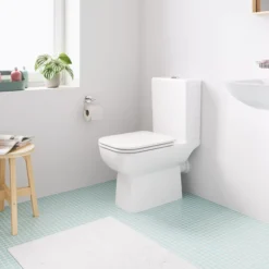 Grohe Start Edge Alpine White Slim Close-coupled Round Toilet & Cistern With Soft Close Seat -Crystal Bathware grohe start edge alpine white slim close coupled round toilet cistern with soft close seat4005176763533 01i bq