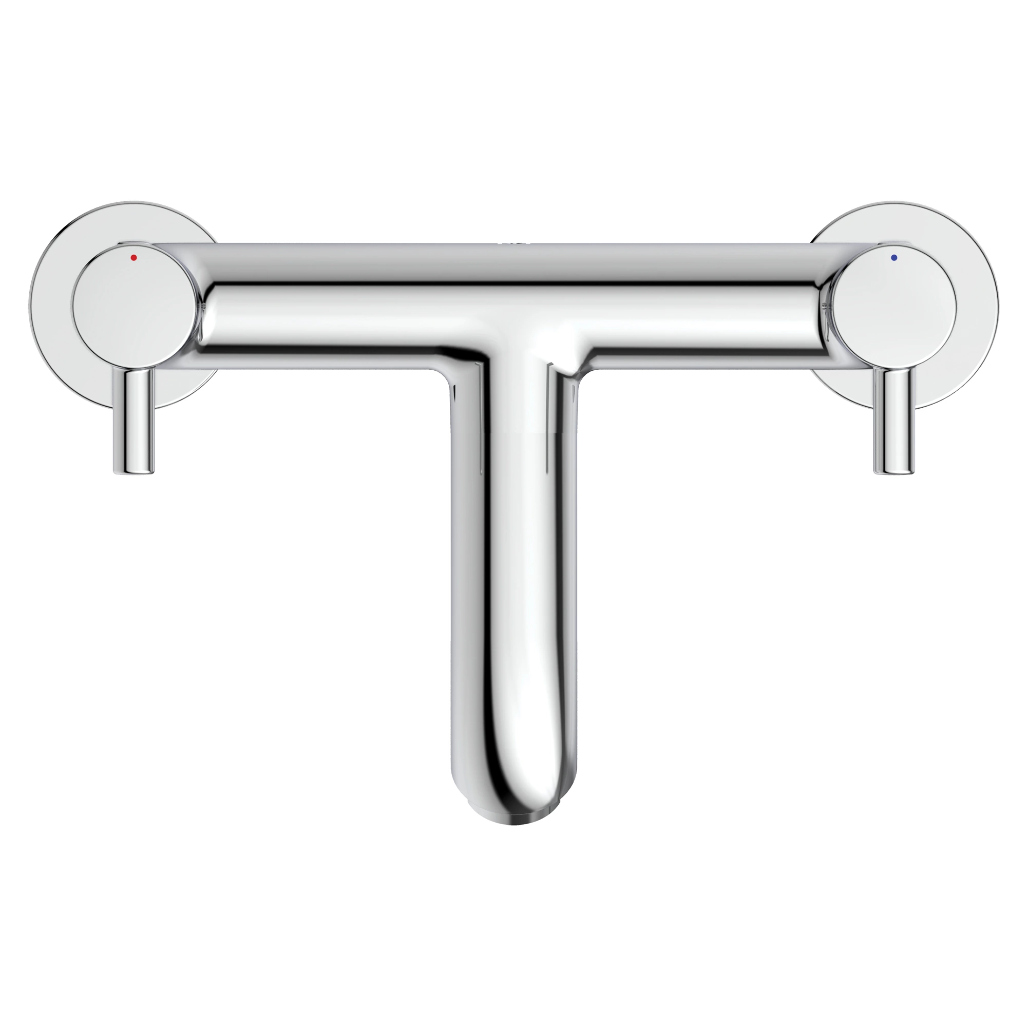 Ideal Standard Ceraline Gloss Chrome Effect Surface-mounted Manual Double Bath Filler Tap 5 Ideal Standard Ceraline Gloss Chrome Effect Surface-mounted Manual Double Bath Filler Tap - Image 3