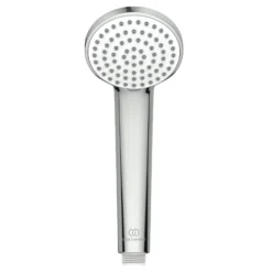 Ideal Standard Ceraplan Chrome Effect Ceramic Disk Surface-mounted Double Shower Mixer Tap -Crystal Bathware ideal standard ceraplan chrome effect ceramic disk surface mounted double shower mixer tap3800861104063 07c bq