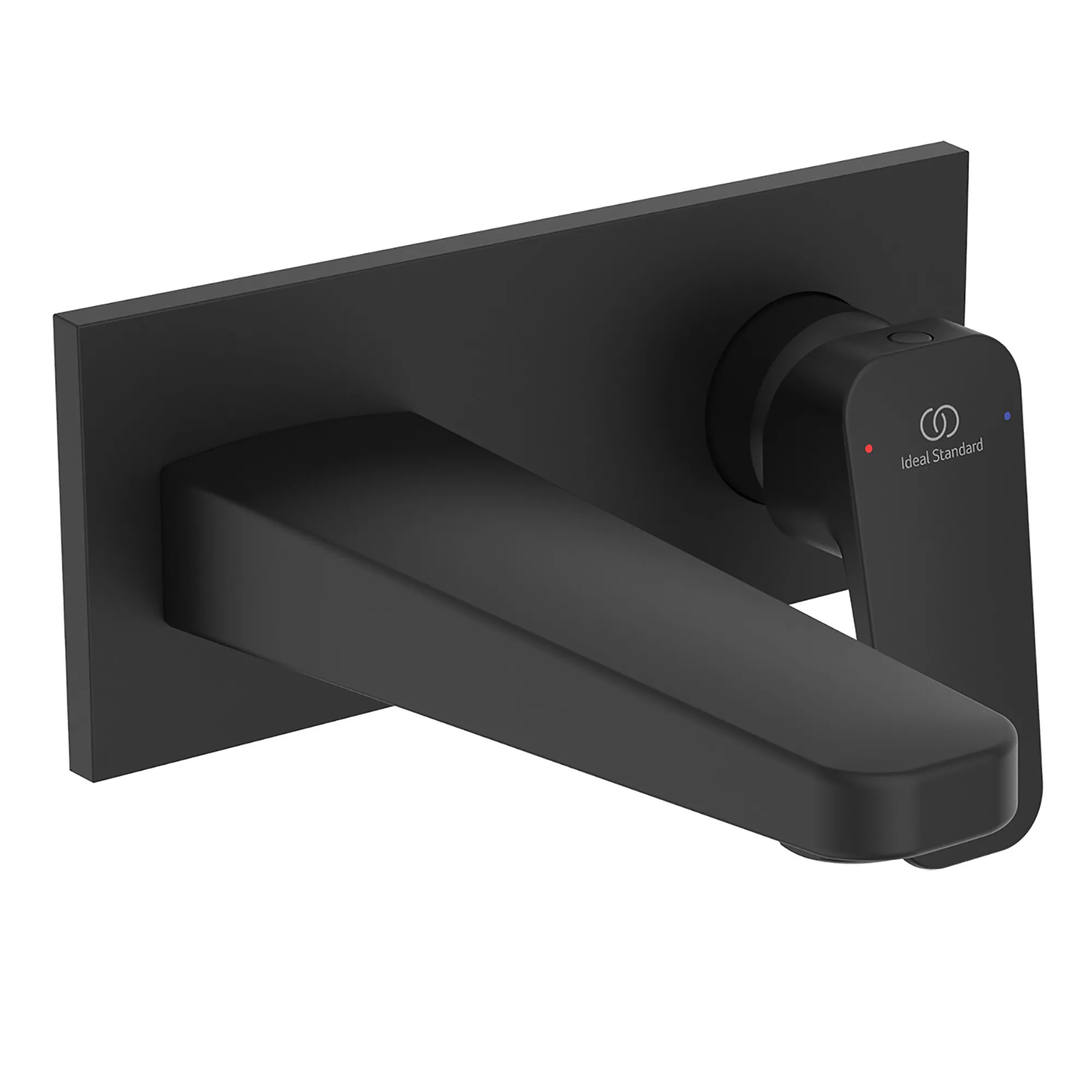 Ideal Standard Ceraplan Standard Black Square Wall-mounted Manual Wall Mixer Tap 3 Ideal Standard Ceraplan Standard Black Square Wall-mounted Manual Wall Mixer Tap