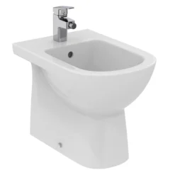 Ideal Standard Ceraplan Standard Chrome Effect Square Deck-mounted Manual Bidet Mono Mixer Tap -Crystal Bathware ideal standard ceraplan standard chrome effect square deck mounted manual bidet mono mixer tap3800861103905 09c bq