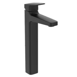 Ideal Standard Ceraplan Tall Black Square Deck-mounted Manual Basin Mono Mixer Tap -Crystal Bathware ideal standard ceraplan tall black square deck mounted manual basin mono mixer tap3800861116974 03c bq