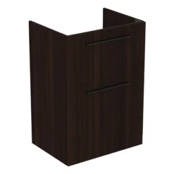 Ideal Standard I.life A Standard Coffee Brown Oak Effect Freestanding Bathroom Vanity Unit (H)85.3cm (W)60cm