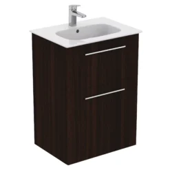 Ideal Standard I.life A Standard Coffee Brown Oak Effect Freestanding Bathroom Vanity Unit (H)85.3cm (W)60cm 15 Ideal Standard I.life A Standard Coffee Brown Oak Effect Freestanding Bathroom Vanity Unit (H)85.3cm (W)60cm -Crystal Bathware ideal standard i life a standard coffee brown oak effect freestanding bathroom vanity unit h 85 3cm w 60cm8014140502463 06c bq
