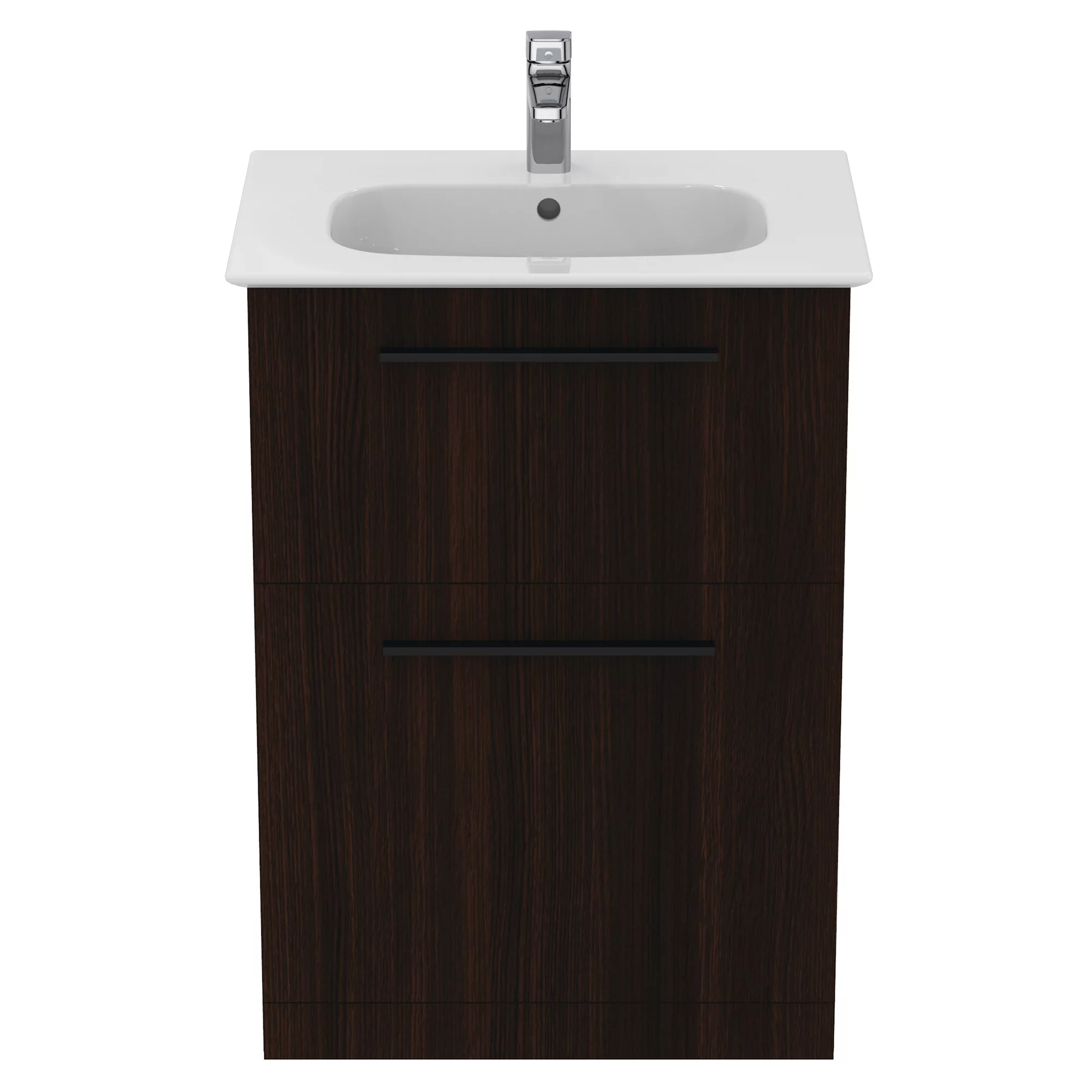 Ideal Standard I.life A Standard Coffee Brown Oak Effect Freestanding Bathroom Vanity Unit (H)85.3cm (W)60cm 9 Ideal Standard I.life A Standard Coffee Brown Oak Effect Freestanding Bathroom Vanity Unit (H)85.3cm (W)60cm - Image 7